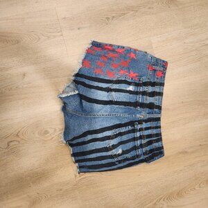 Denim Shorts DC Comics Birds of Prey Size 5